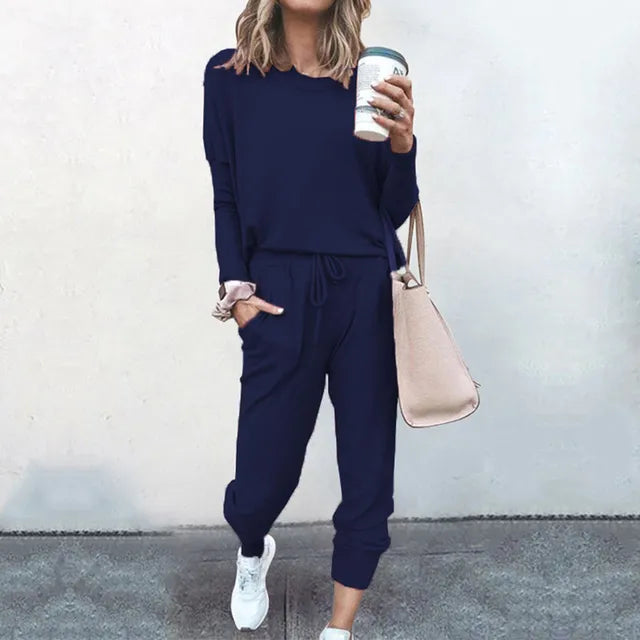 Damskie Komplety Dresowe | Bluza z Długim Rękawem i Spodnie Jogger