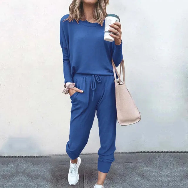 Damskie Komplety Dresowe | Bluza z Długim Rękawem i Spodnie Jogger