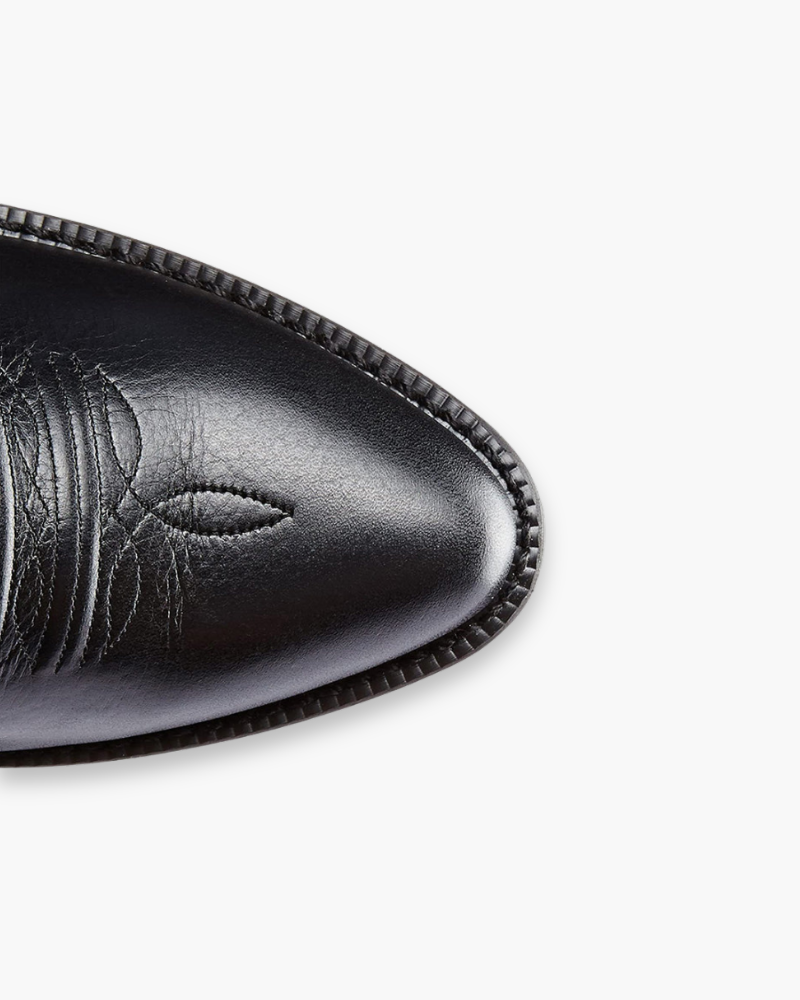 Buty Zimowe Damskie Kozaki Kowbojki Za Kolano | Western Na Słupku