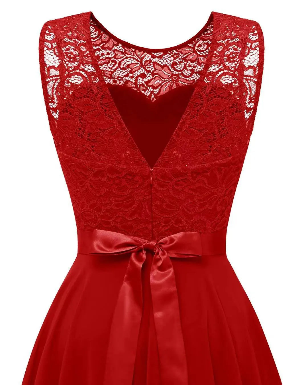 Suknia Damskie Asymetryczna High Low Bez Rękawów | Na Wesele I Przyjęcia