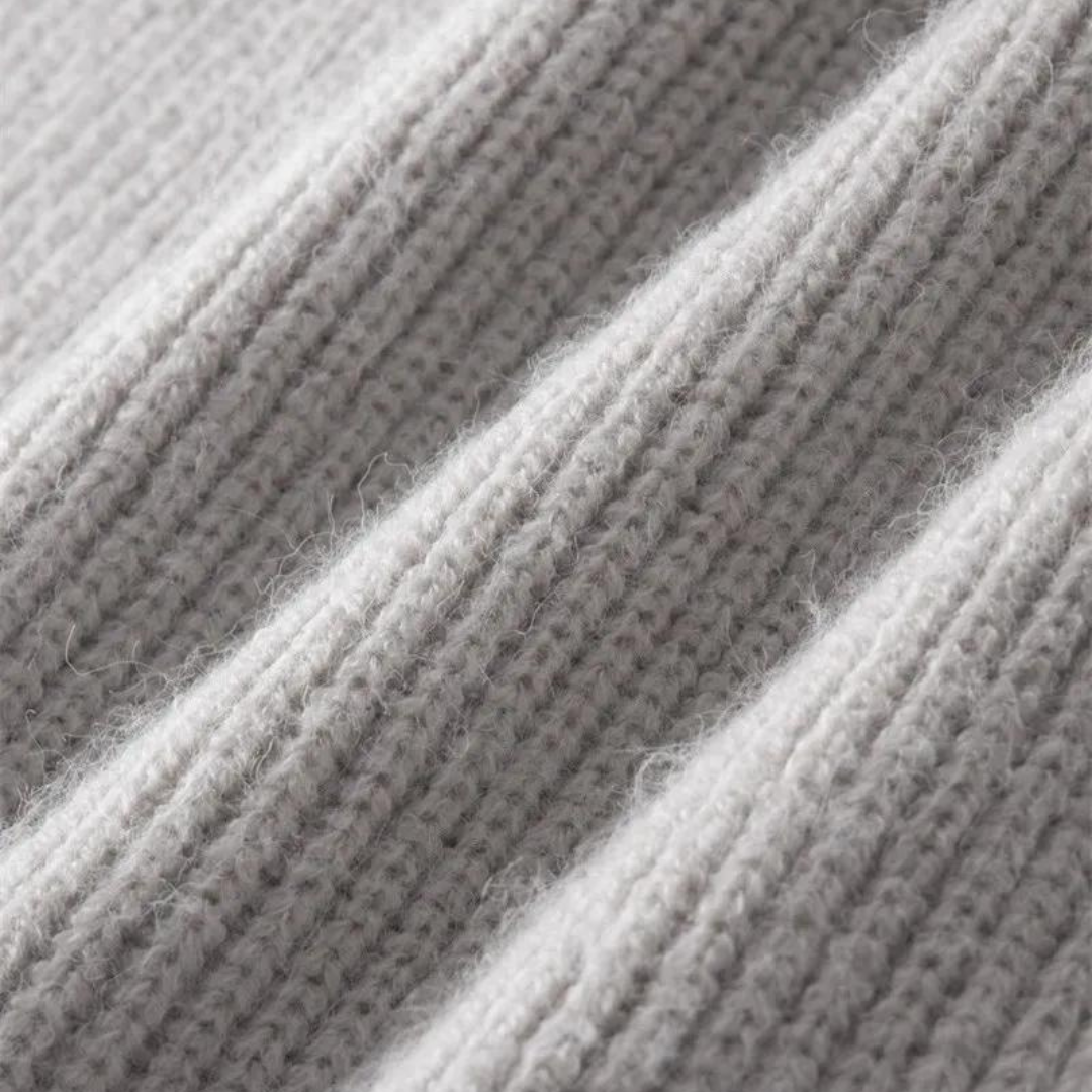 Męski Sweter Zapinany na Zamek Błyskawiczny | Stójka