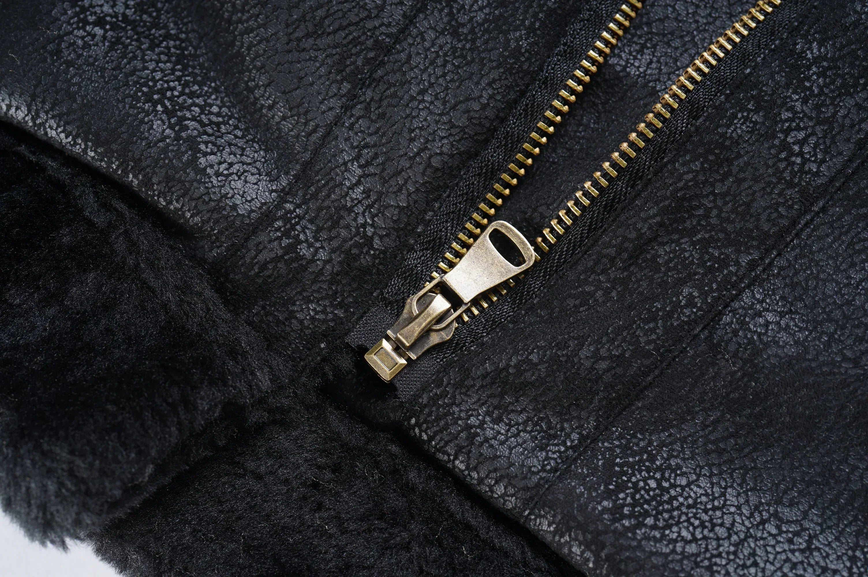 Męska Kurtka Zimowa | Kurtka Lotnicza Styl Pilotka