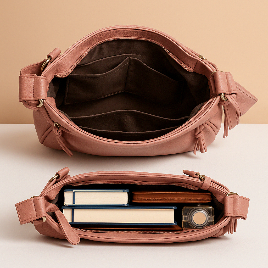 Torebka Damska Antykradzieżowa Konwertowalna Crossbody Plecak | Wielokieszeniowa Na Co Dzień Podróże i Miasto