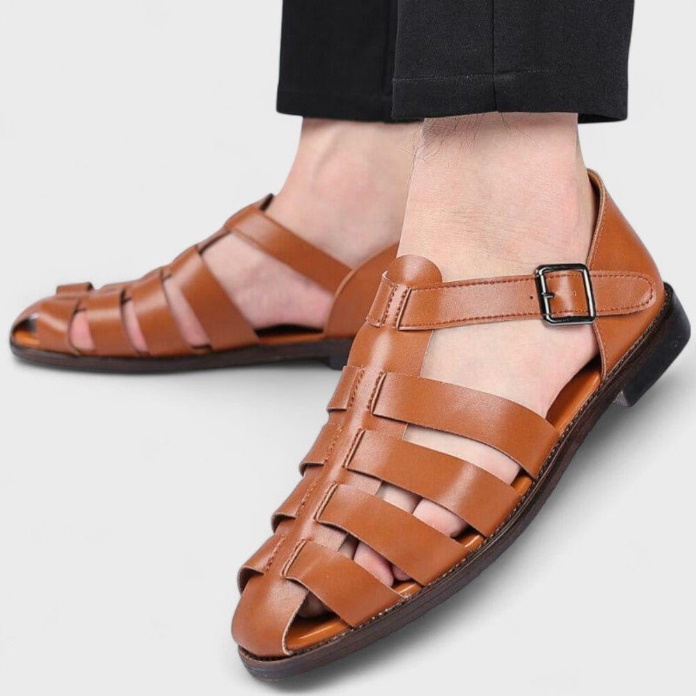 Sandały męskie o nowoczesnym designie - Stylowamoda