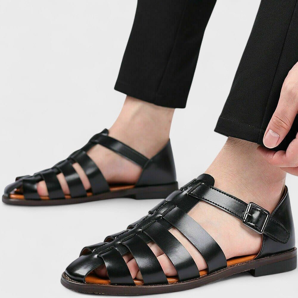 Sandały męskie o nowoczesnym designie - Stylowamoda