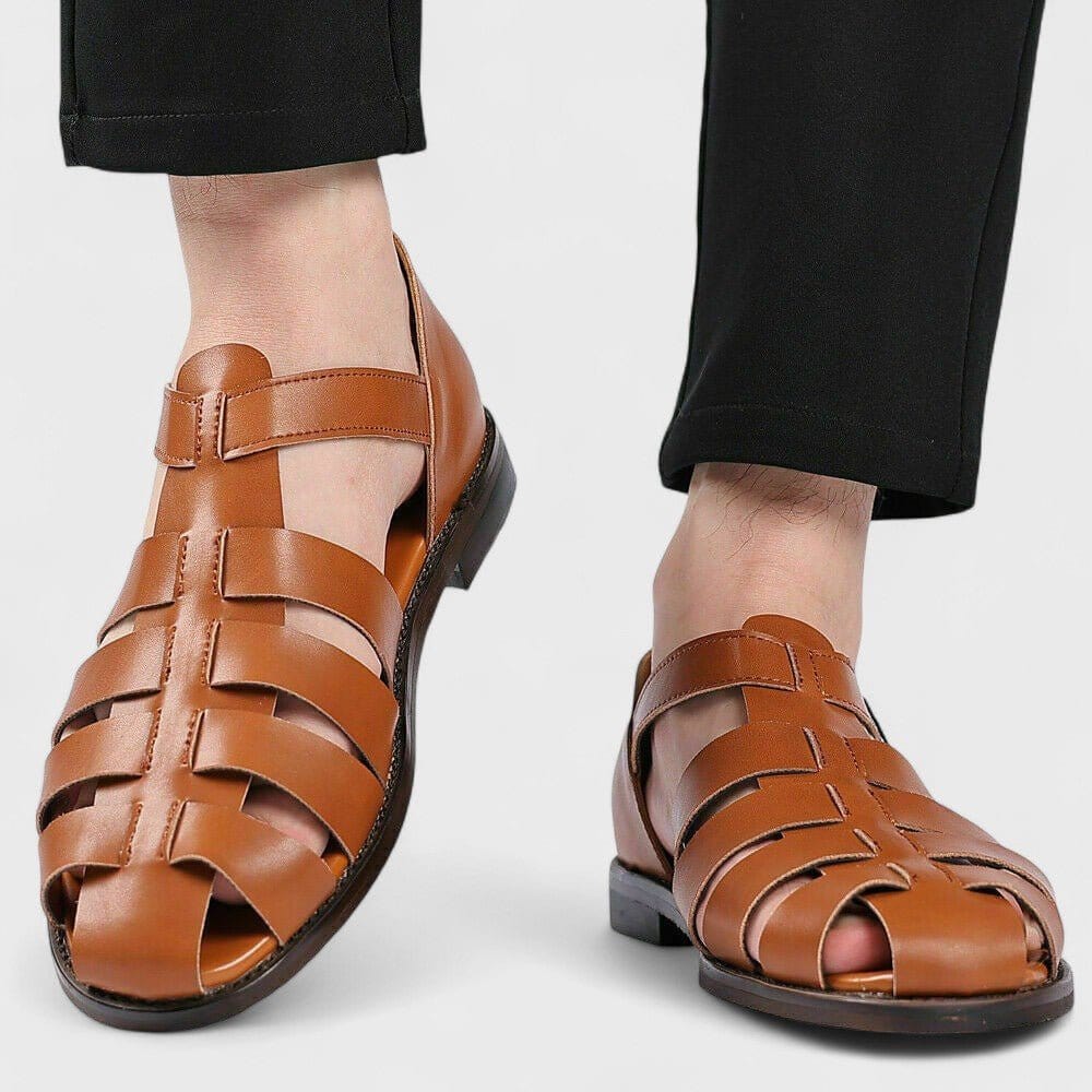 Sandały męskie o nowoczesnym designie - Stylowamoda