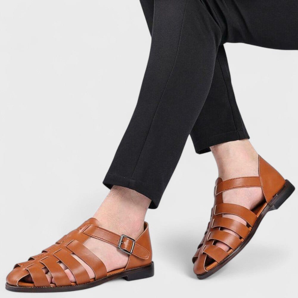 Sandały męskie o nowoczesnym designie - Stylowamoda