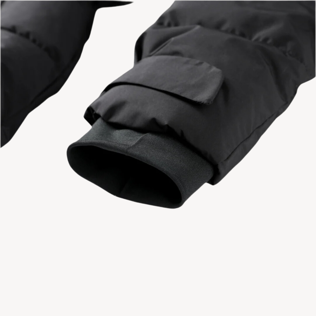 Damska Kurtka Narciarska Zimowa | Pikowana z Paskiem i Kapturem