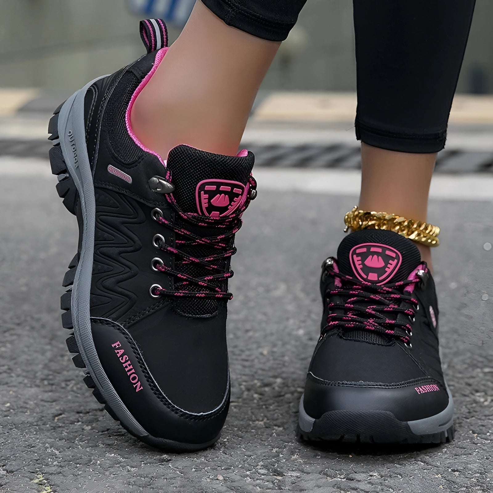 Buty Trekkingowe Damskie | Lekkie Z Antypoślizgową Podeszwą