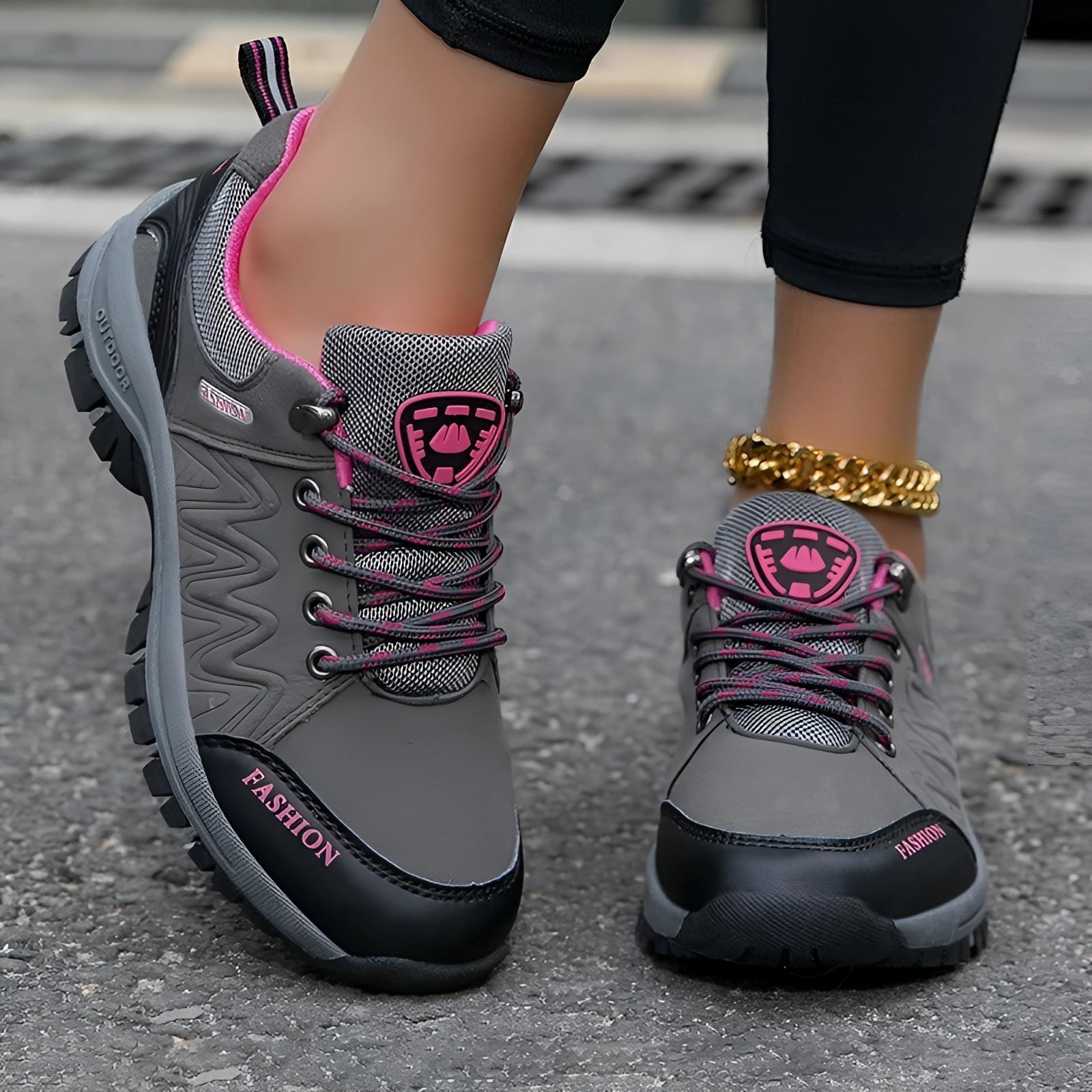 Buty Trekkingowe Damskie | Lekkie Z Antypoślizgową Podeszwą