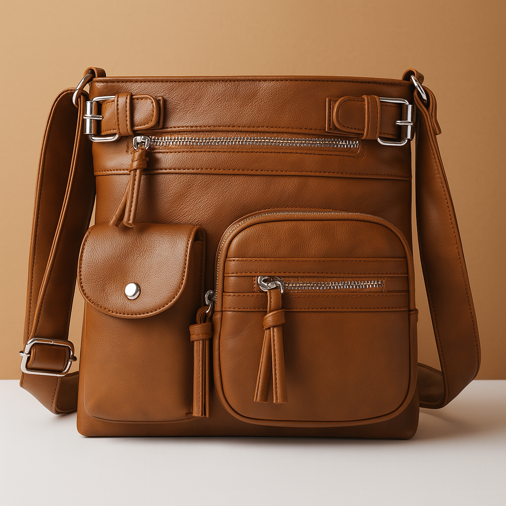 Torebka Damska Antykradzieżowa Konwertowalna Crossbody Plecak | Wielokieszeniowa Na Co Dzień Podróże i Miasto