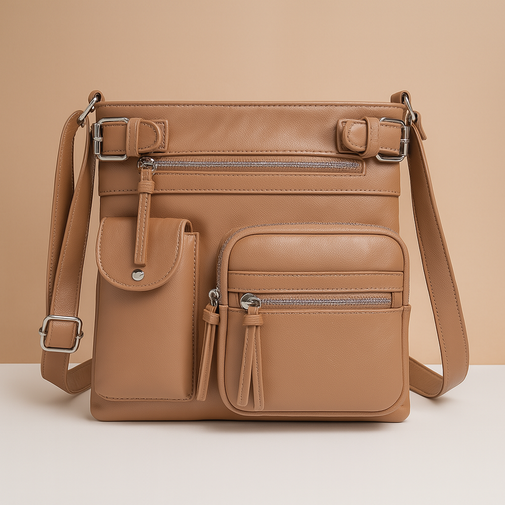 Torebka Damska Antykradzieżowa Konwertowalna Crossbody Plecak | Wielokieszeniowa Na Co Dzień Podróże i Miasto