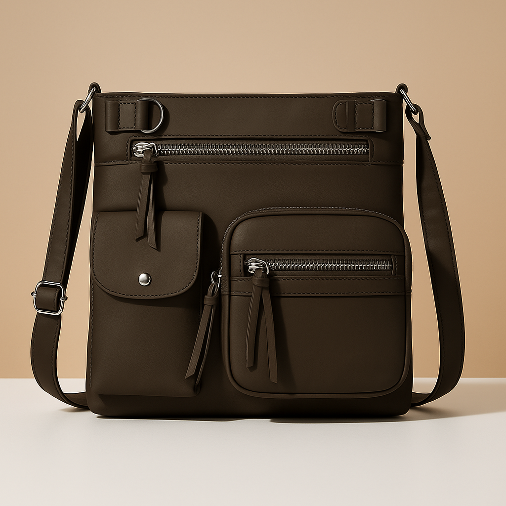 Torebka Damska Antykradzieżowa Konwertowalna Crossbody Plecak | Wielokieszeniowa Na Co Dzień Podróże i Miasto